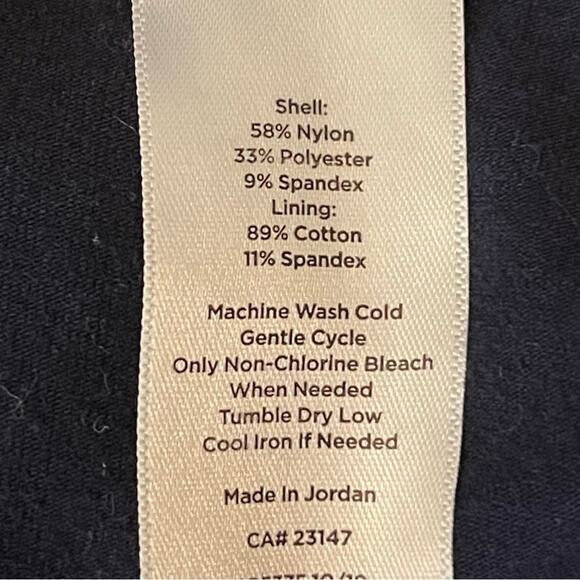 Talbots Blue Gray GorpCore Athletic Wear Mini Skirt W Shorts Lining NWOT Size M - Picture 9 of 11